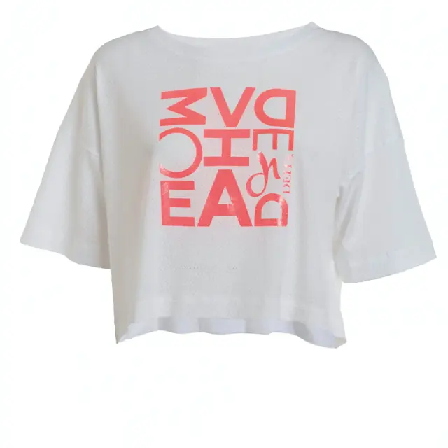 Deha Oversize Cotton Net T-shirt B64440 - S