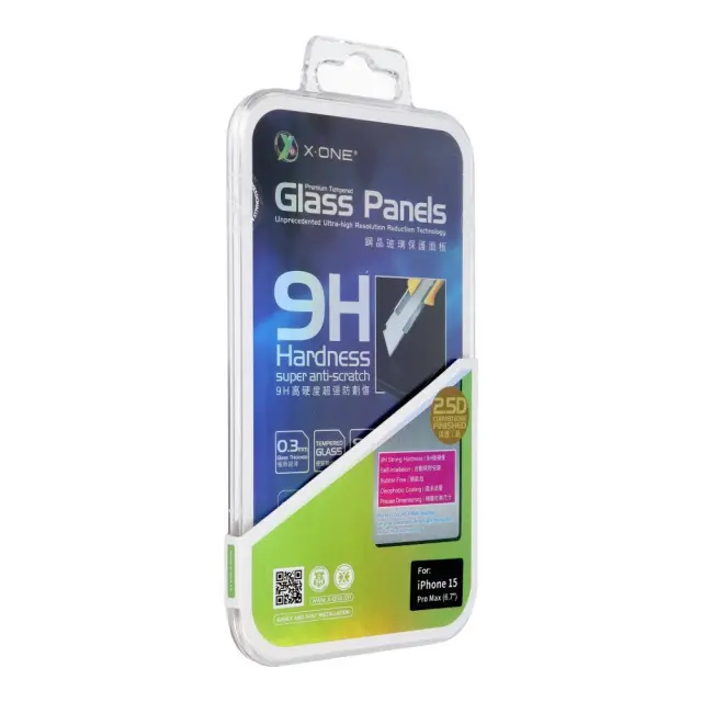 Tempered Glass X-One (iPhone 15 Pro Max)