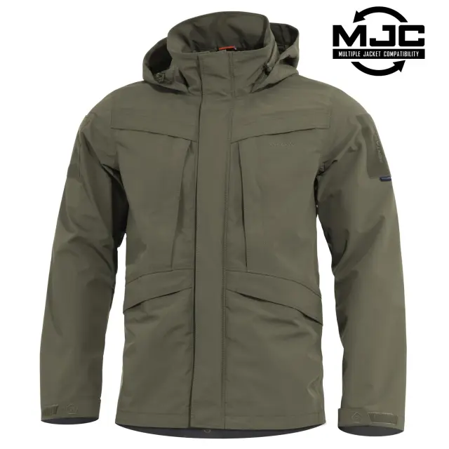 Pentagon Hurricane Shell Jacket-Μπουφάν Αδιάβροχο για Καθημερινή-Υπηρεσιακή Χρήση - 01-Black-Μαύρο 3