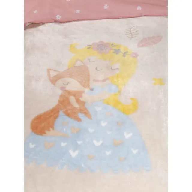 Παιδική Κουβέρτα Βελουτέ Μονή Nima Forest Fairy 160x220 2