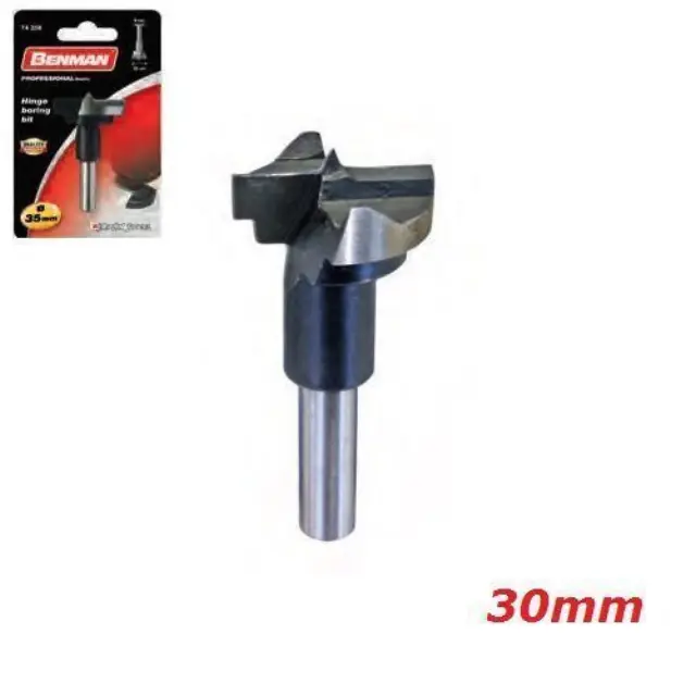 Benman 74357 - Τρυπάνι Αυτόματου Μεντεσέ με Οδηγό Ø30x50mm