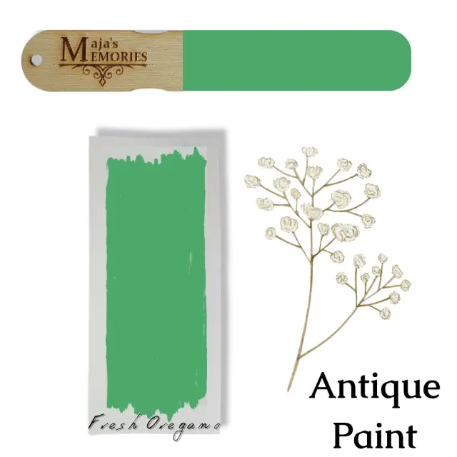 Χρώμα-εφέ πατίνας Antique Paint Maja's Memories, 150ml, Fresh Oregano