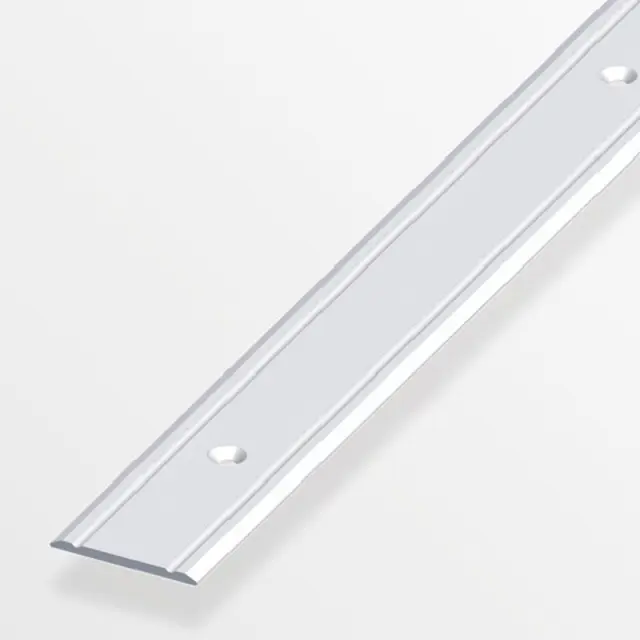 Προφίλ Επίπεδο Μοκέτας Ασημί Αλουμίνιο 30x2mm 1m 2