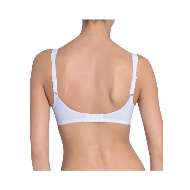 Triumph Γυναικείο Σουτιέν Elasti Cross + Cotton N, Χρώμα Λευκό - 80C 2
