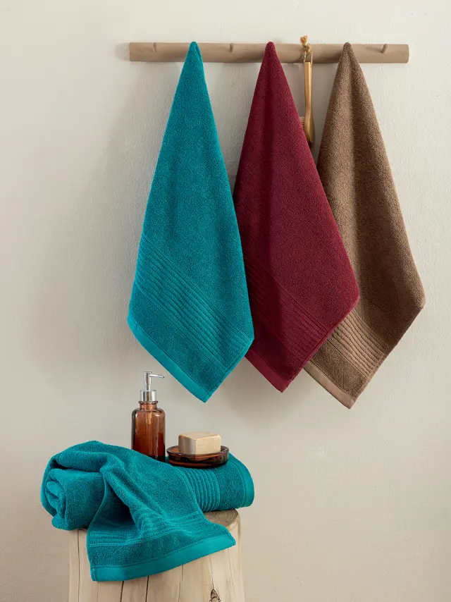 Palamaiki Πετσέτα Προσώπου Towels Collection 50x90 ROKE WINE