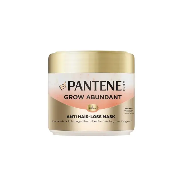 Pantene Grow Abundant Μάσκα Κατά της Τριχόπτωσης με Προβιταμίνη Αμινοξέα & Πέρλες Pro-V 300ml