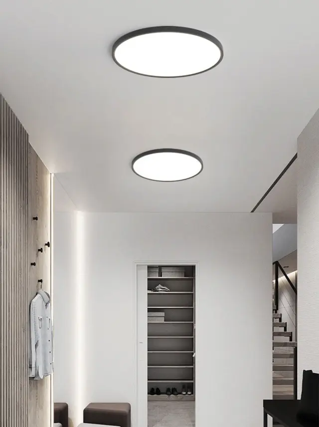 Wabi Panel οροφής CCT LED 36W ø50 μαύρο Άσπρο