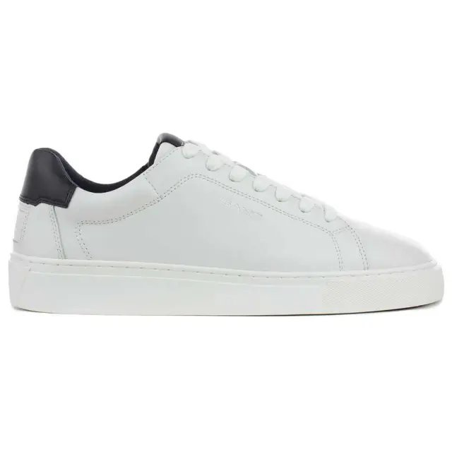 Ανδρικά Δερμάτινα Sneakers Gant Mc Julien 29631555 G316 Λευκό Μπλε Άσπρο - 48