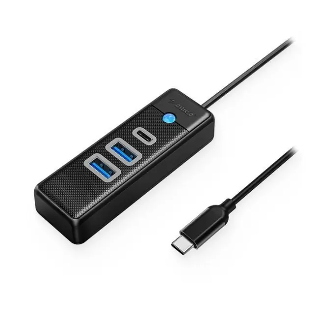 Orico Docking Station PWC2U-C3 USB-C 2x USB-A 3.0 1x USB-C 3.0 Black