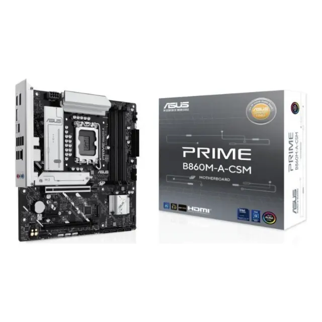Asus Prime B860M-A-CSM Motherboard Micro ATX με Intel 1851 Socket 90MB1K00-M0EAYC