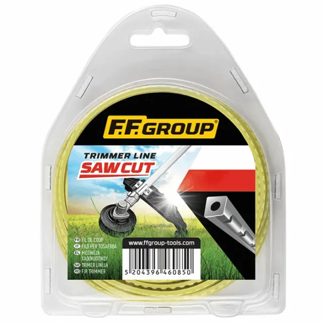 ΜΕΣΙΝΕΖΑ ΤΕΤΡΑΓΩΝΗ ΟΔΟΝΤΩΤΗ 3.0mm-15m FF GROUP 46085