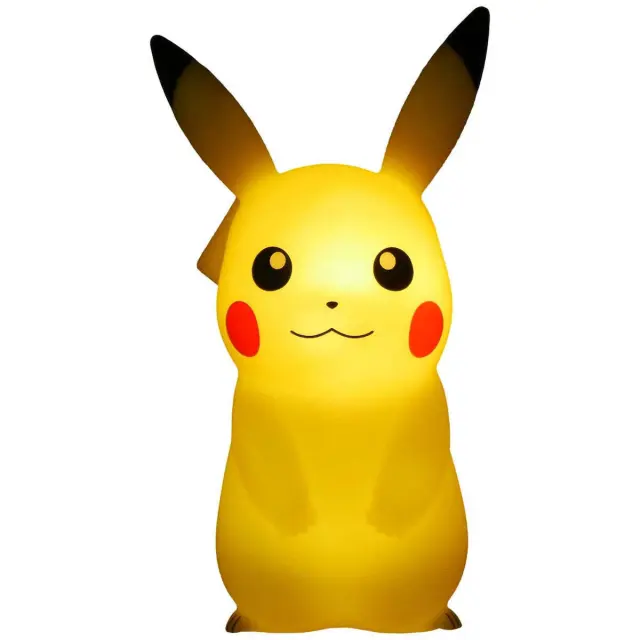 Teknofun Pokemon Pikachu LED Διακοσμητικό Φωτιστικό – Φωτιζόμενη Φιγούρα 15cm με Ρυθμιζόμενη Ένταση Φωτισμού, Κίτρινο (811431) 2