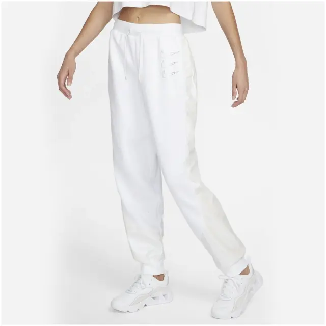 Nike Women's Fleece Graphic Joggers (DD5129-100) - Λευκό - M