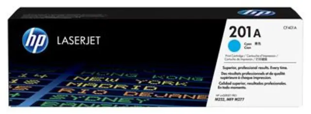 HP Color LaserJet PRO M252/MFP M277 Cyan Toner (CF401A) (HPCF401A) HEWLETT PACKARD