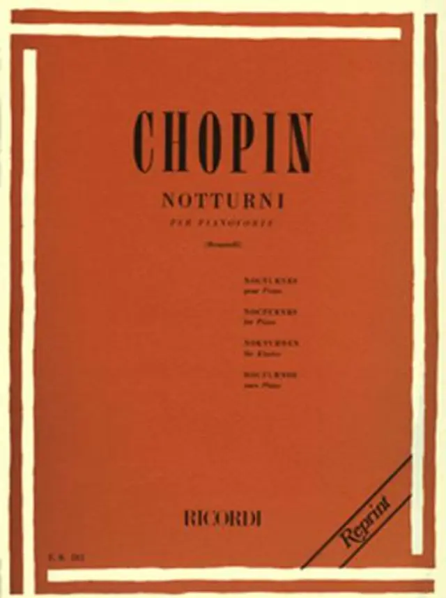 Frederic Chopin - Notturni per pianoforte / Εκδόσεις Ricordi