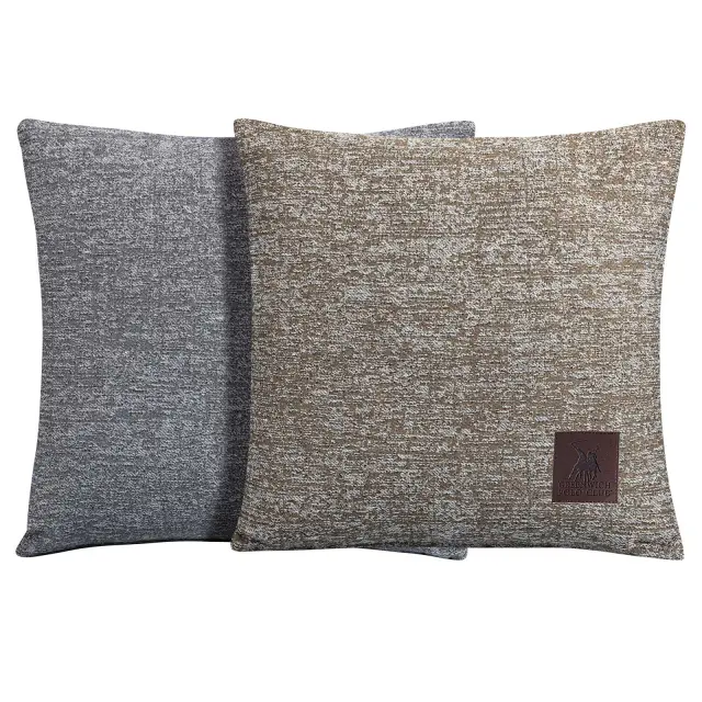 Διακοσμητικό Μαξιλάρι 40x40 Greenwich Polo Club Essential 3988 Grey 100% βαμβακερό 2