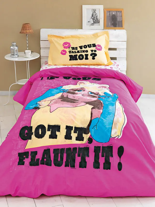 Παπλωματοθήκη Ημίδιπλη Σετ Disney 170X250 Muppets Palamaiki