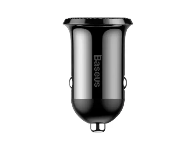 Φορτιστής Αυτοκινήτου Baseus Grain Pro - 4.8A - 2x USB - Μαύρο CCALLP-01 2