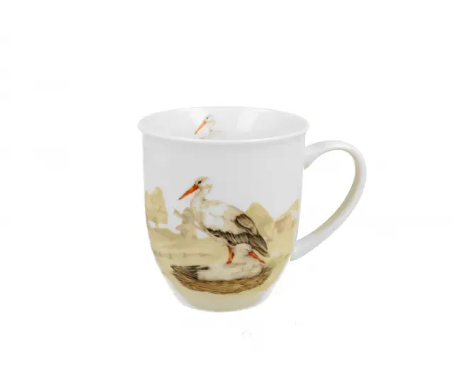 Duo gift World of Birds Πορσελάνινη Κούπα 400ml: Storks 2