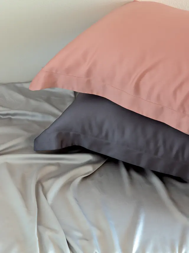 Σετ Σεντόνια 250x270 Υπέρδιπλα Bamboo Palamaiki Nature Pink Χωρίς Λάστιχο100% Bamboo 2
