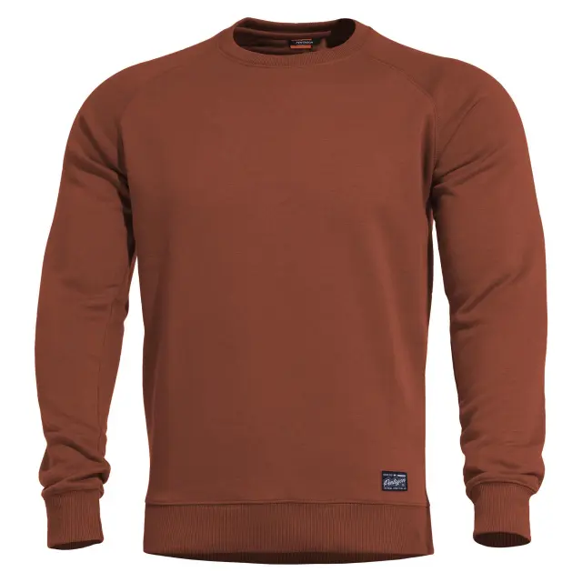 HAWK SWEATER "BLANK" | K09019 74-Maroon Red