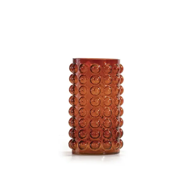 Γυάλινο Βάζο Nef-Nef Olmo Brown 13x27,5