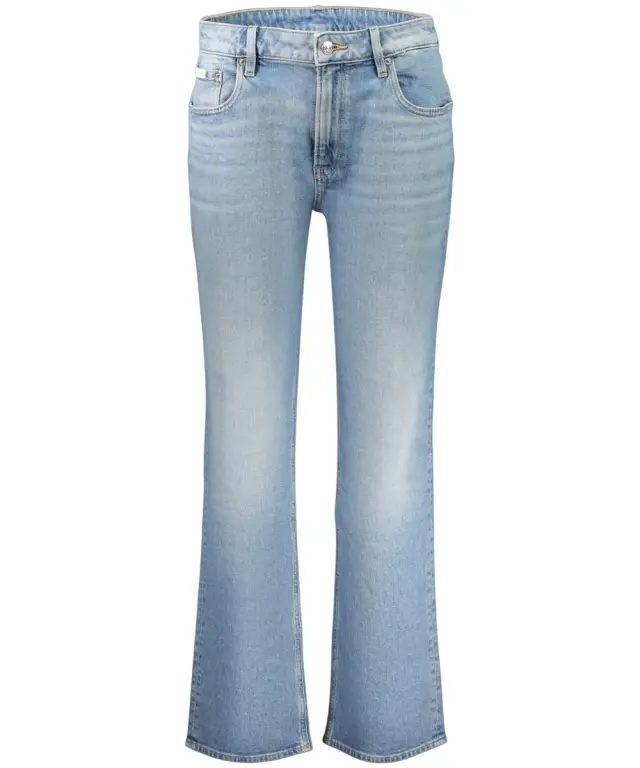 Calvin Klein - Γυναικείο Παντελόνι Jeans high rise straight LV047G707G-YM3 Μπλε