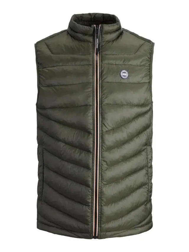JJEHERO BODYWARMER COLLAR NOOS Rosin
