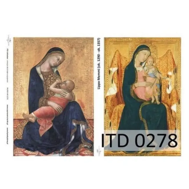 Χαρτί ITD για Decoupage 30x42 cm, 60gr