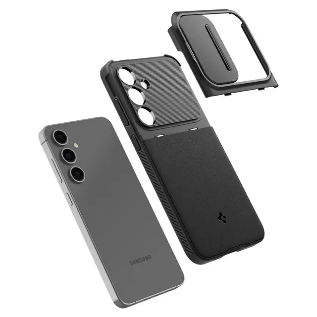Spigen Optik Armor, black - Samsung Galaxy S24 FE 2