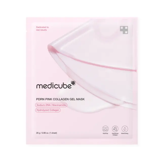 (Bundle) Medicube - PDRN Pink Collagen Gel Mask - Pink - One Piece - Beauty