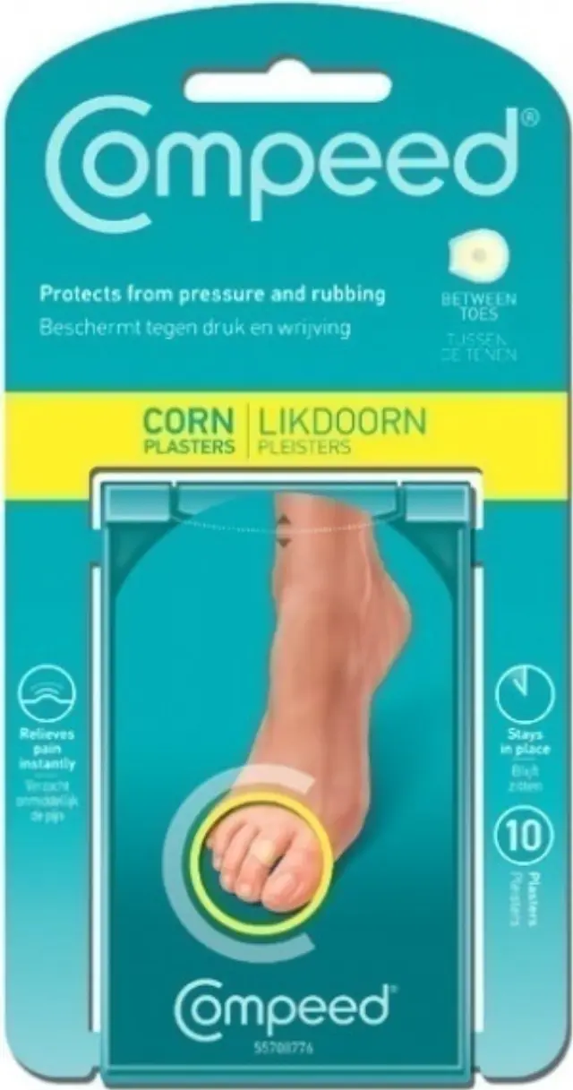 Compeed Corn Between Toes Επιθέματα για Κάλους στα Δάκτυλα των Ποδιών, 10τεμ