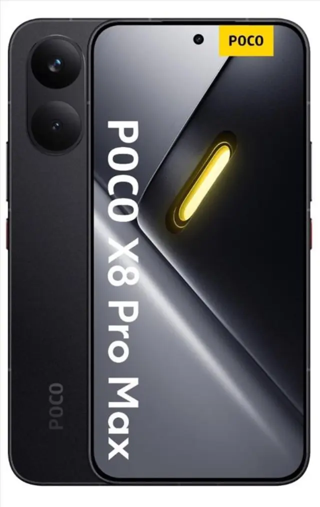 Xiaomi Poco X8 Pro Max 5G 512GB (12GB Ram) Dual-Sim Black EU