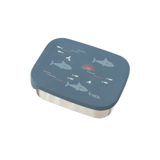 Δοχείο Φαγητού Fresk Με Καπάκι Σιλικόνης Shark FR-FD600-88