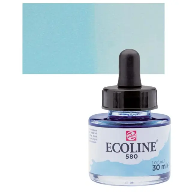 Μελάνι Talens Ecoline - 580 Pastel Blue - 30ml