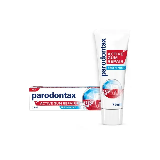 Parodontax | Active Gum Repair Fresh Mint Οδοντόκρεμα για την Αποκατάσταση των Ούλων που Αιμορραγούν | 75ml