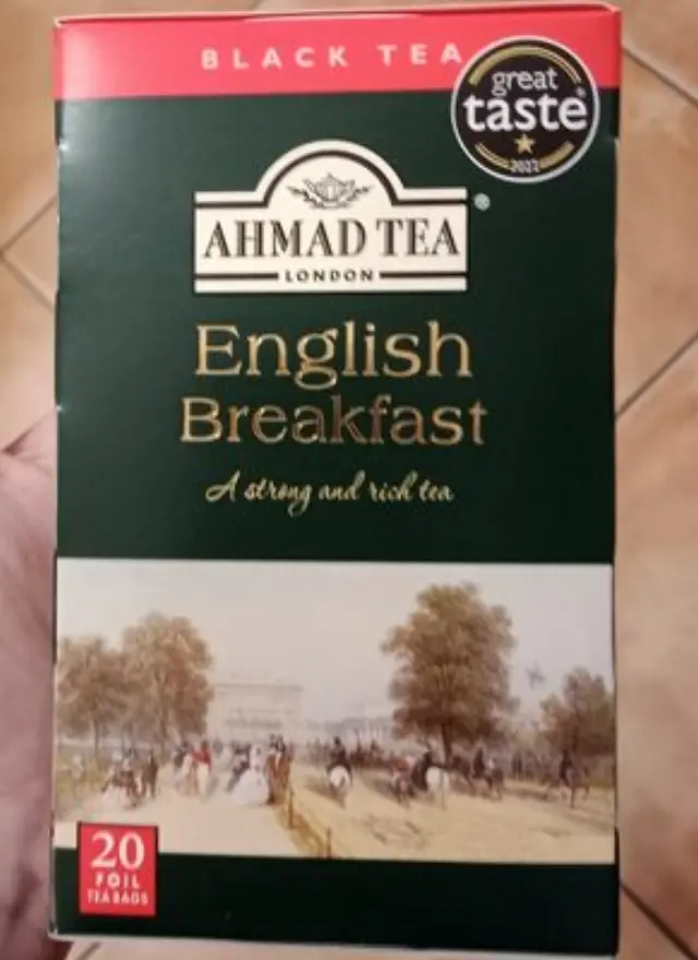Ahmad Tea English Breakfast μαύρο τσάι - 20 φακελάκια
