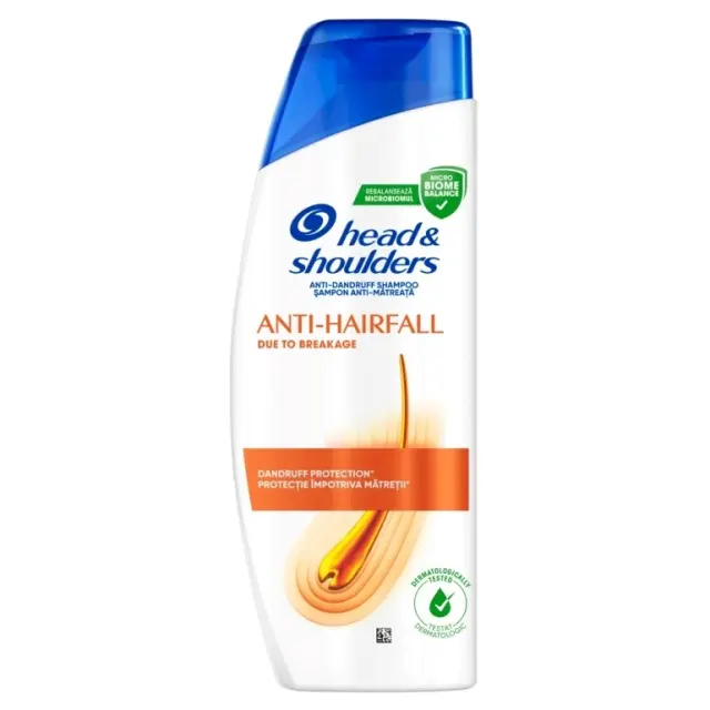Head & Shoulders Σαμπουάν Κατα Τριχόπτωσης Καφε'ινη 330ml