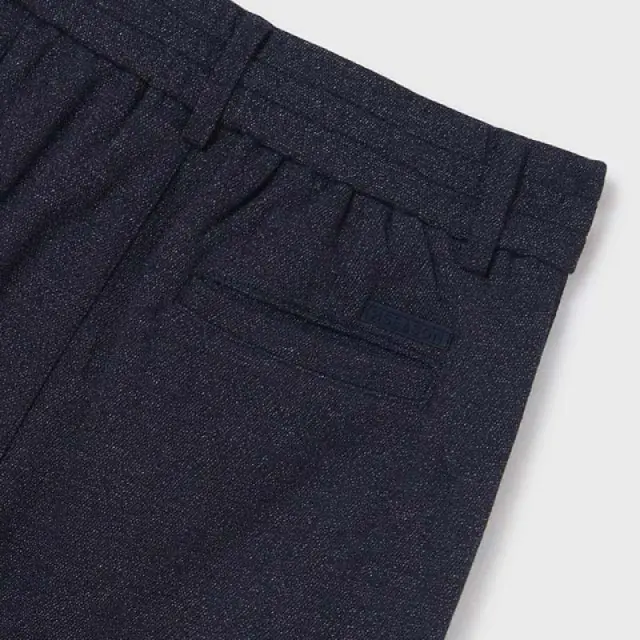 Junior 10 έως 18 ετών Παντελόνι λοξότσεπο tailoring fit ναυτικό μπλε - 16Ε 2