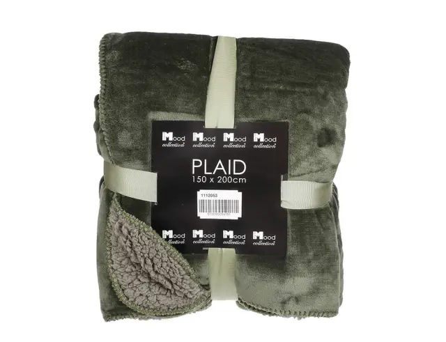 Κουβέρτα Mardy In The Mood Collection με διαστάσεις 200x150cm - Dark Green 1112053