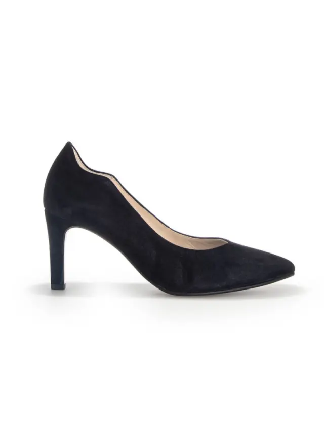 Gabor Γόβες Γυναικείο δέρμα Nubuck Μαύρο GAB/31381 001-BLACK - 42 3