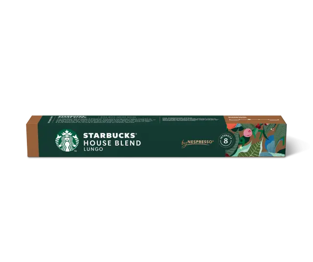 Starbucks House Blend Lungo Aluminum 10 τμχ | Nespresso