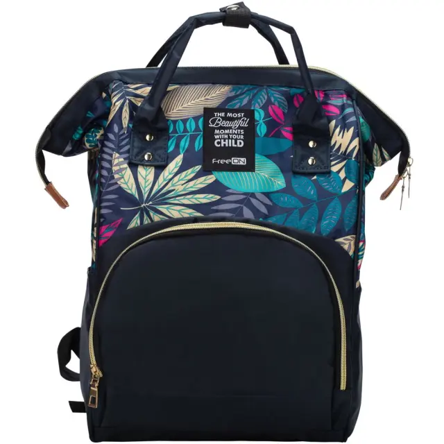 FreeON Simply Τσάντα Αλλαξιέρα Πλάτης Navy Blue