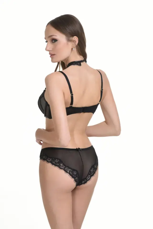 Miss Rosy Σλιπ Brazil Sheer Tulle Μαύρο - XL 2