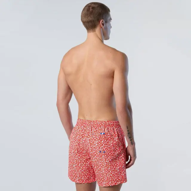 Μαγιό Σορτς North Sails 673721000-051 Κόκκινο - 2XL 3
