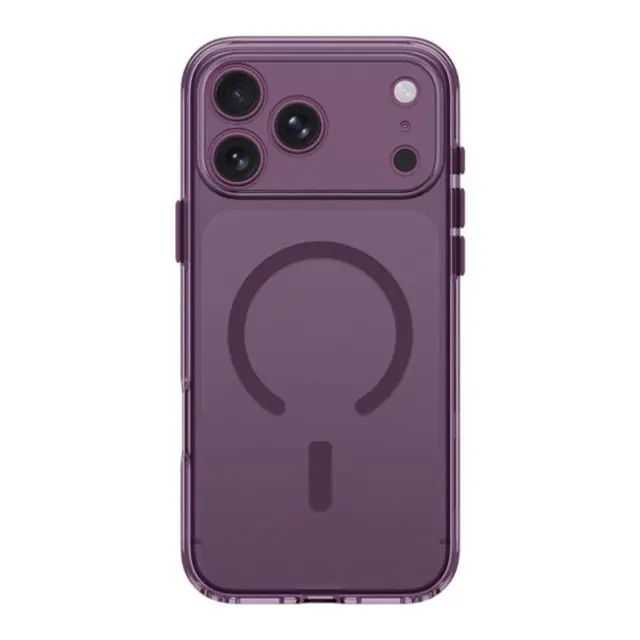 Amazingthing Θήκη Κινητού iPhone 18 Pro Minimal Mag Lens Case MagSafe Purple