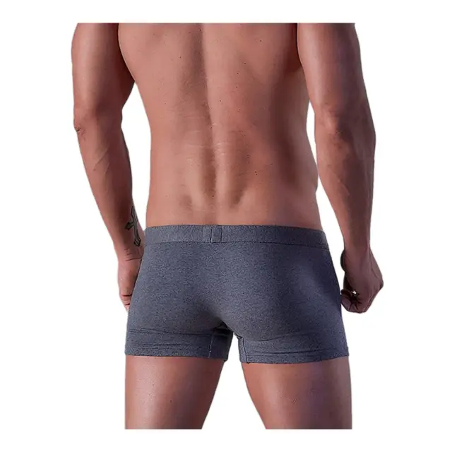 FMS Ανδρικό Boxer Εσωτερικό Λάστιχο Classic Εφαρμοστό - Διπλό Πακέτο, Χρώμα Ανθρακί - M 3