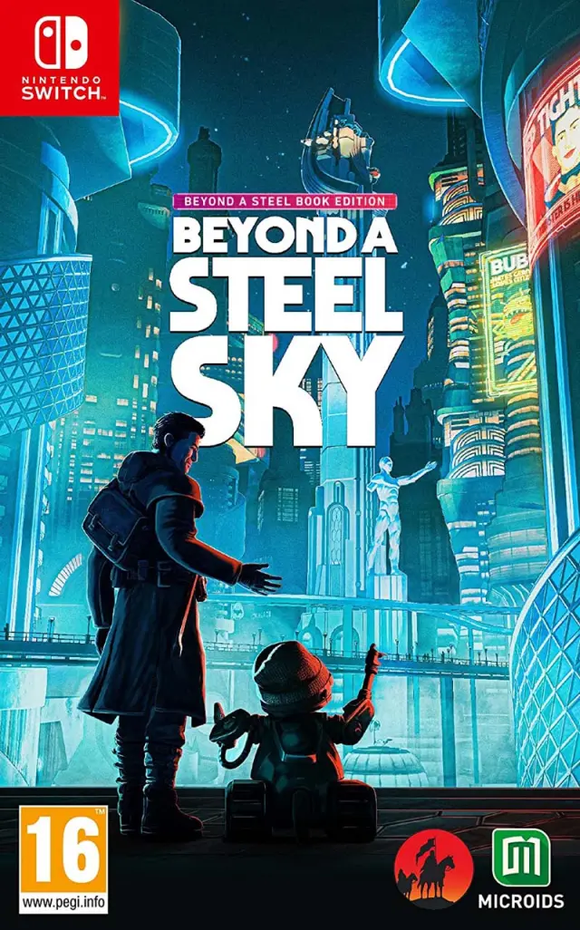 BEYOND A STEEL SKY Code in a Box Nintendo Switch