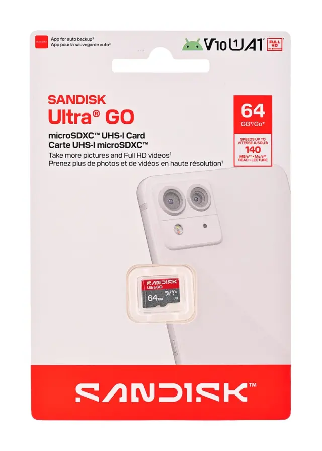 SanDisk Ultra GO 64 GB MicroSDXC UHS-I