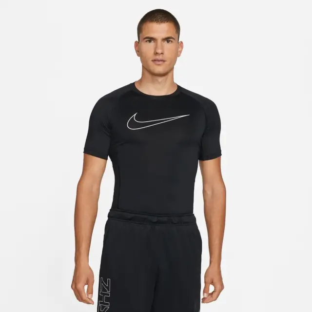 Nike Pro Dri-FIT Top (DD1992-010) - Μαύρο - XL